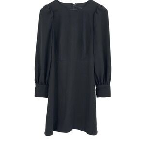 J Crew Dress Long Balloon‎ Sleeve Women's Size 2 XS Knee Length